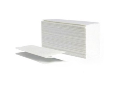MERIDA Z-TOP 2860 - бумажные полотенца листовые 2 слоя белые 20 пачек Х 143 листа
