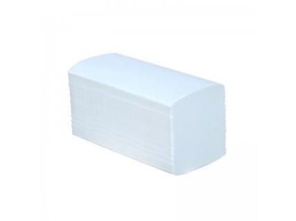 MERIDA V-PREMIUM 2700 - бумажные полотенца листовые 3 слоя белые 15 пачек Х 180 листов