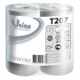 Туалетная бумага в рулонах Veiro Professional Comfort 25 метров белая 2 слоя 9.5 х 12.5 см